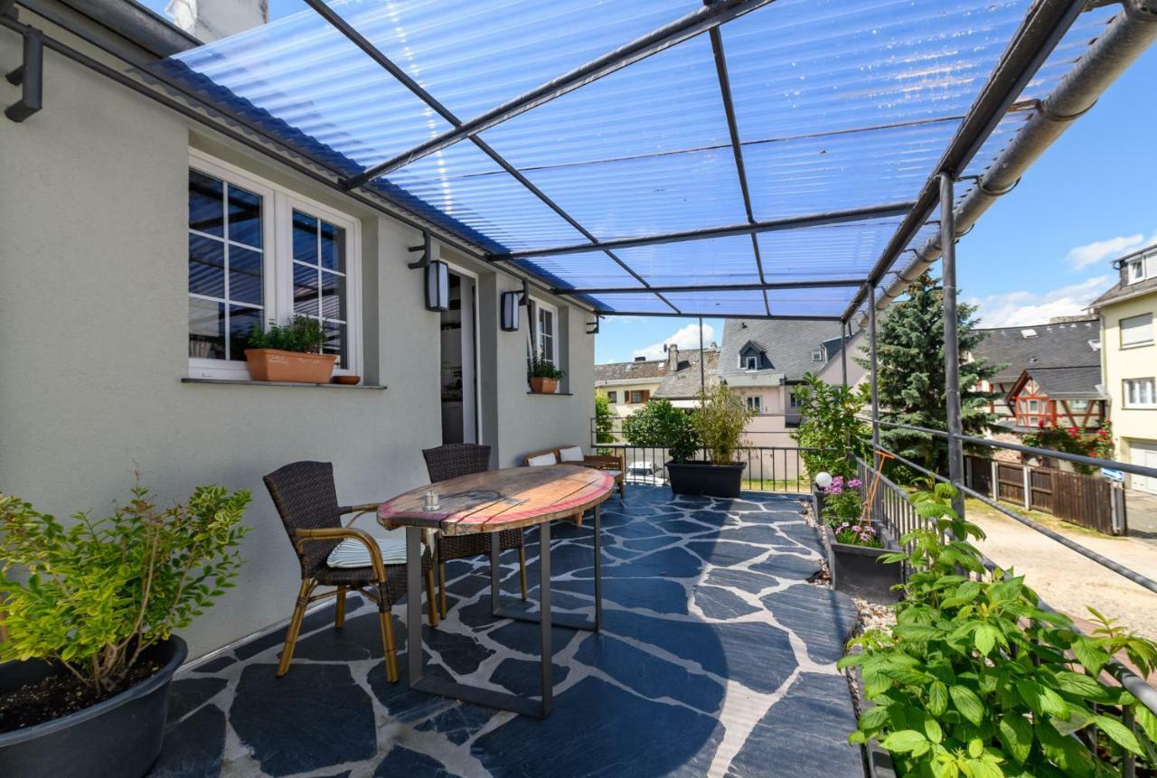 Fewo " Schmiede " Innenstadt, Ruhige Lage, Grosse Terrasse, Wlan Inkl. Rüdesheim am Rhein Exterior foto